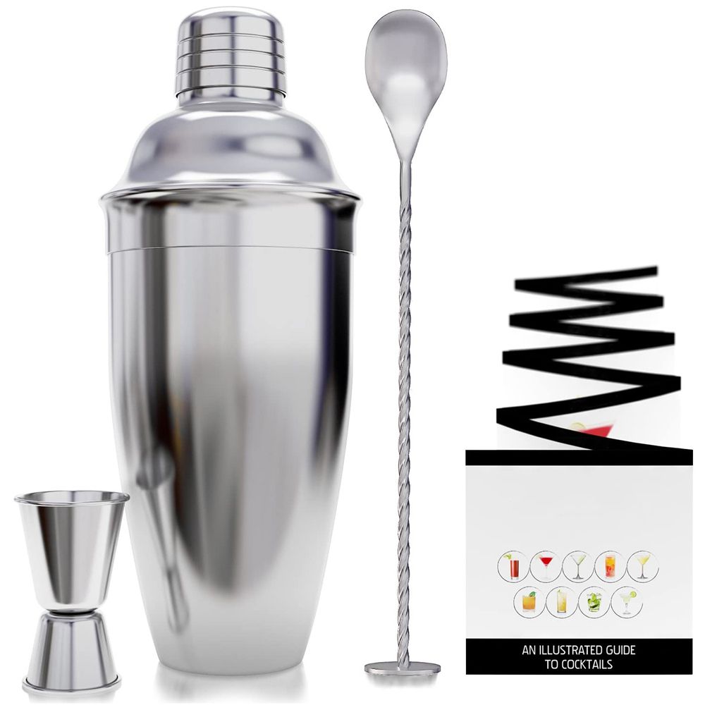 Professional 4-Piece Cocktail Mixer Set with Stand (KM-AMS1 ) 1 1 1