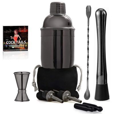 Bartender Kit Shaker 8-Piece Cocktail Mixer Set 5 5 1